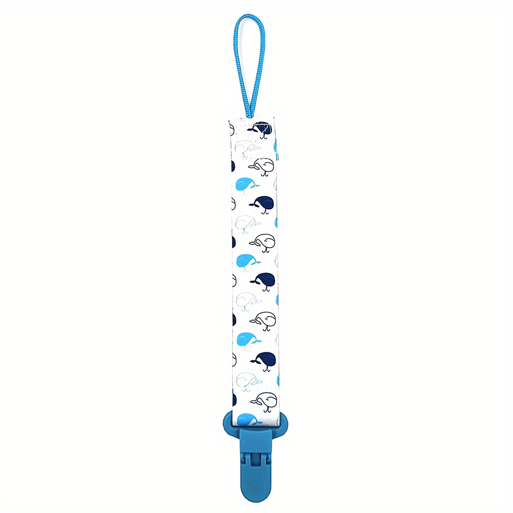 Baby Toy & Pacifier Strap w/Clip 10 Inch Long