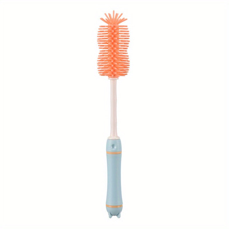 Silicone 5pcs Bottle Brush for Cleaning & Bottle Drying