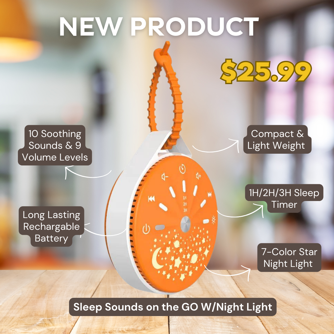 Sleep Sounds on the GO w/ Night Light