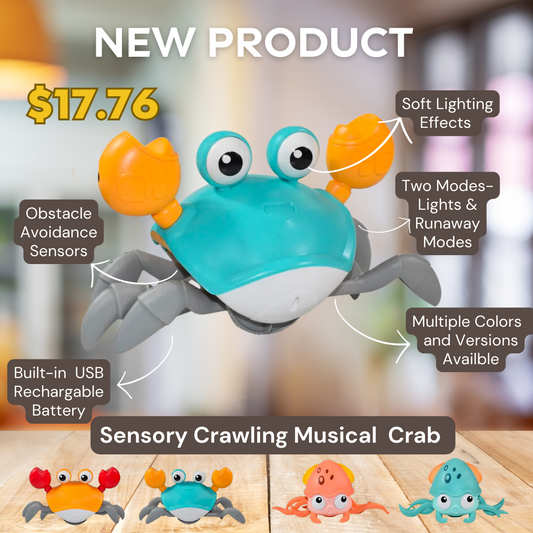 Crawling Crab or Octopus Toy