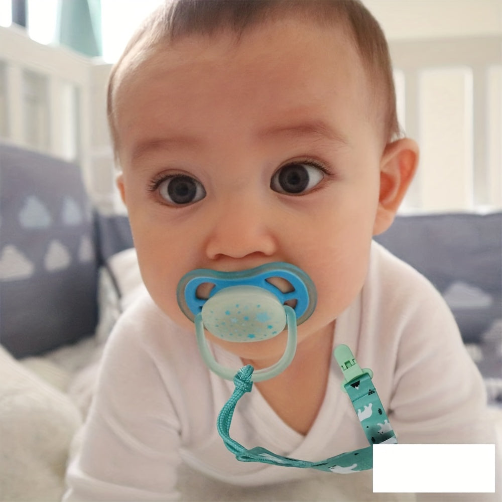 Baby Toy & Pacifier Strap w/Clip 10 Inch Long