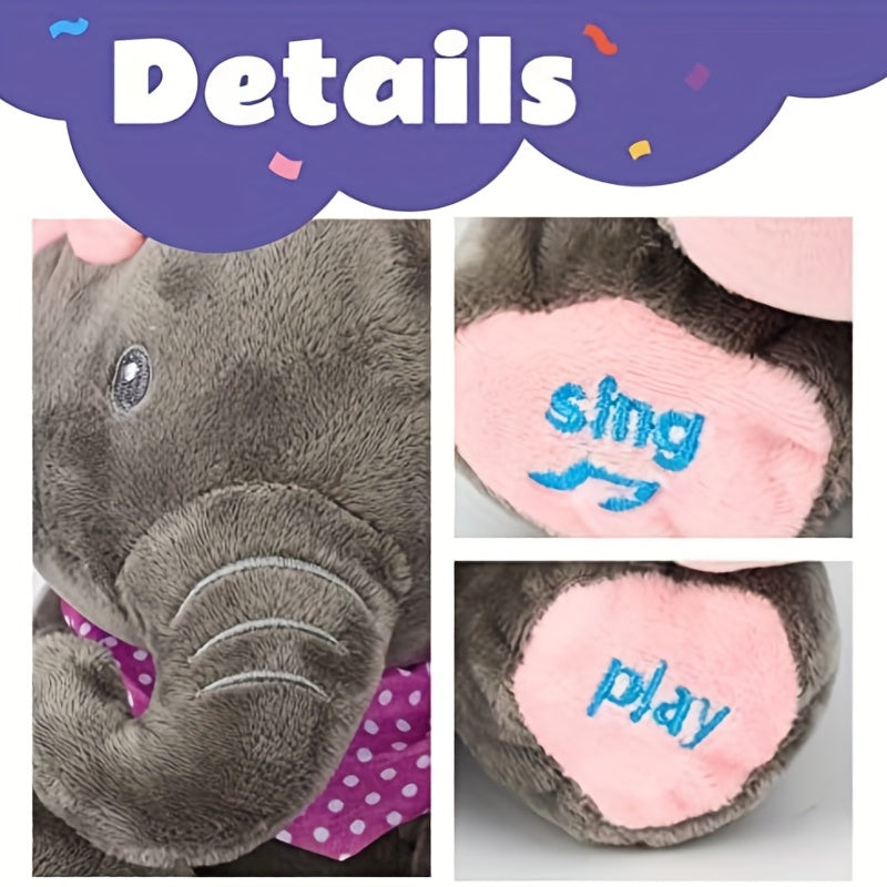 Hide-and-seek Elephant Plush Toy