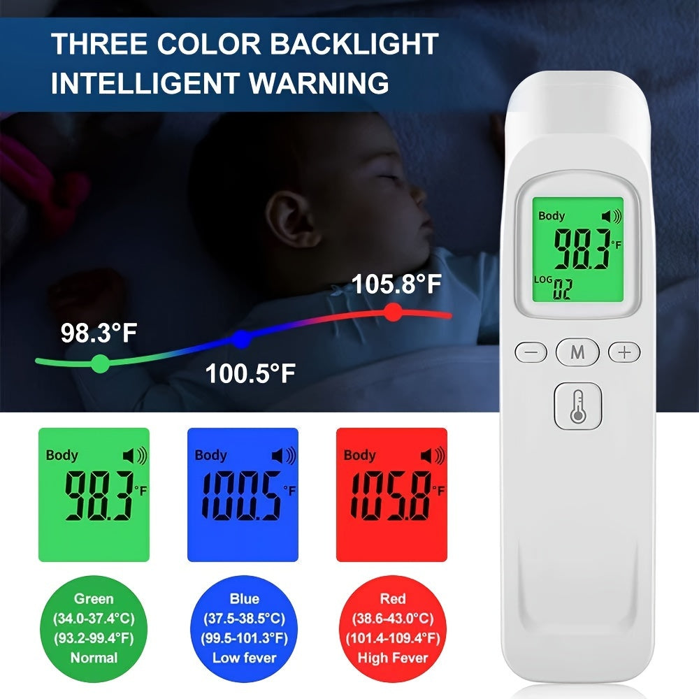 Forehead Digital Thermometer w/Fever Alarm