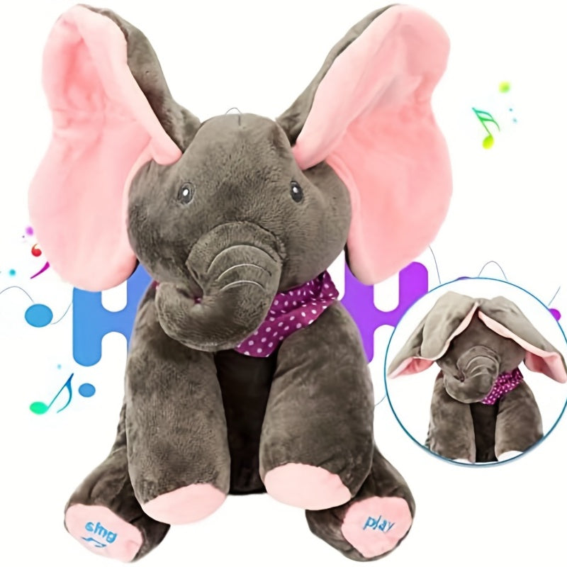 Hide-and-seek Elephant Plush Toy