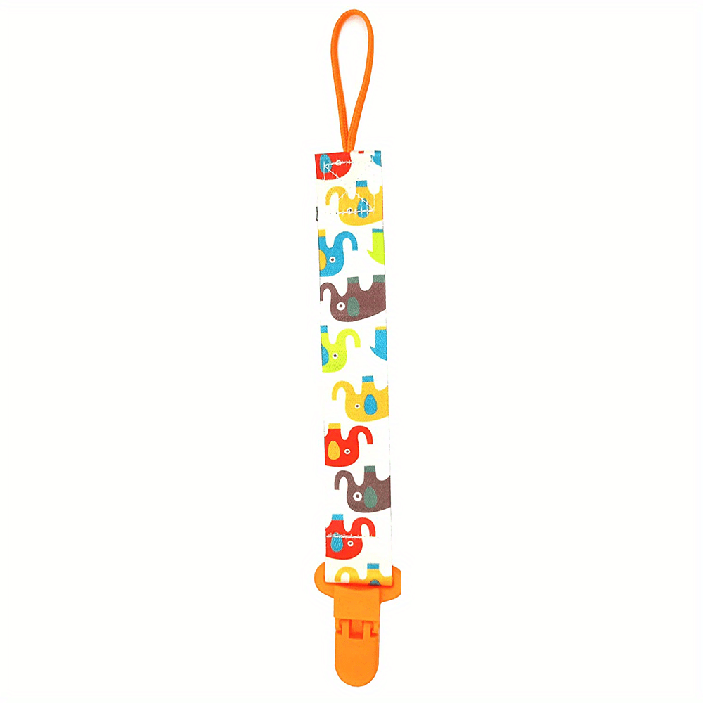 Baby Toy & Pacifier Strap w/Clip 10 Inch Long