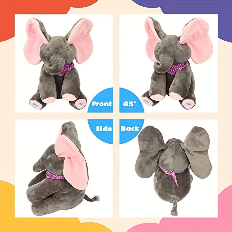 Hide-and-seek Elephant Plush Toy