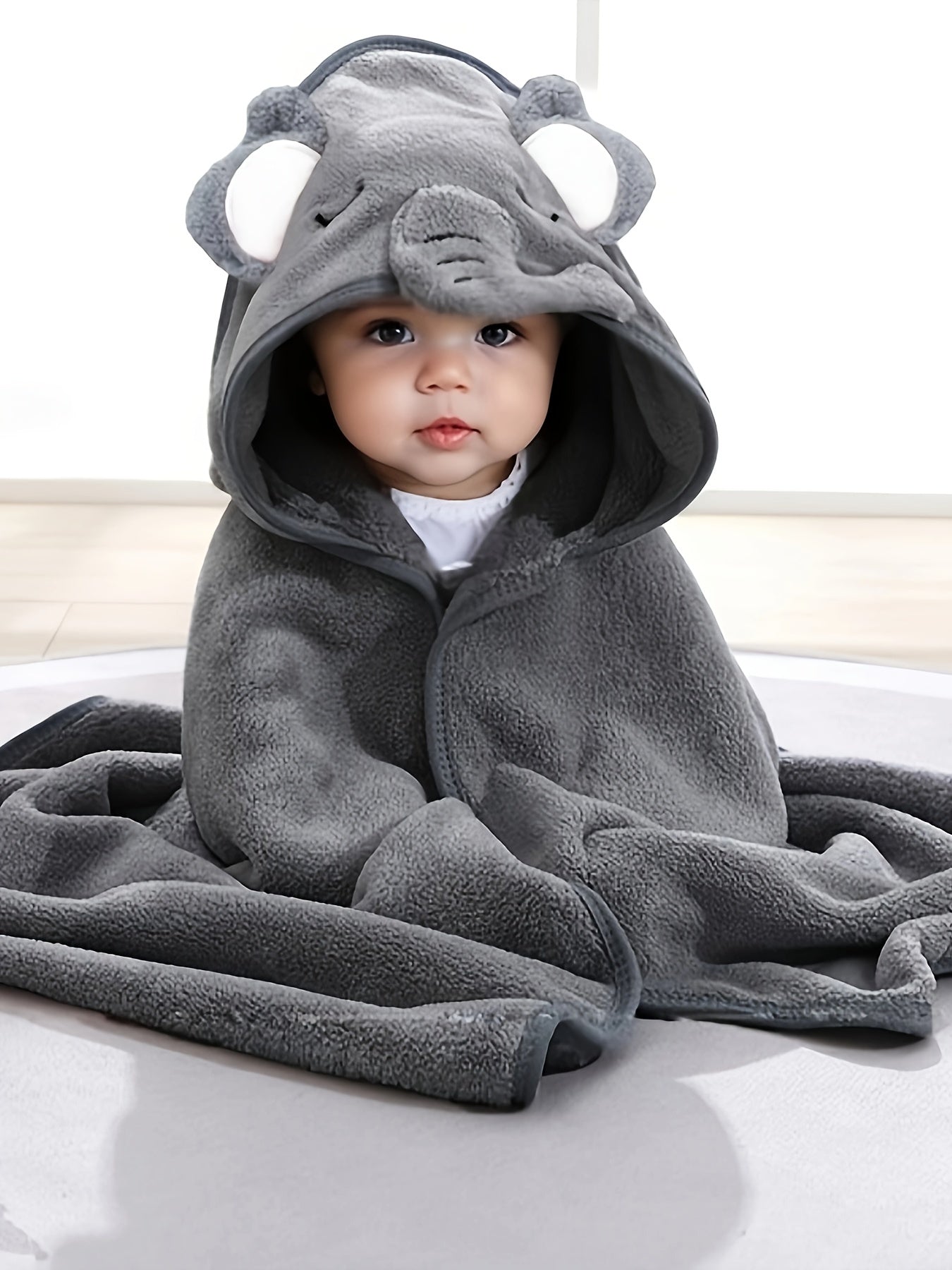 Cute & Soft Cartoon Bath Towel & Hooded