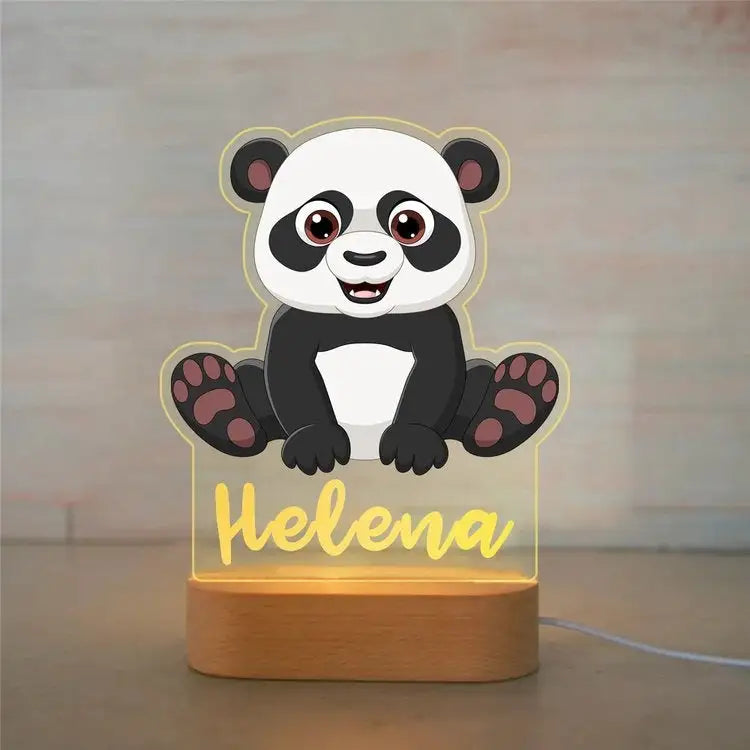 Personalized Animal LED USB Night Light