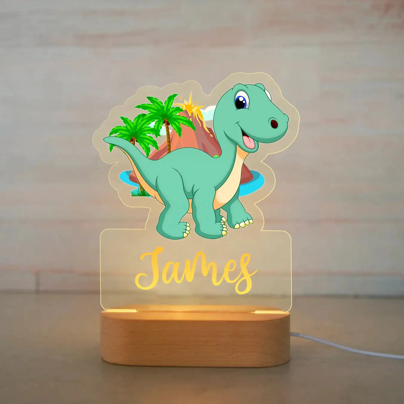 Personalized Animal LED USB Night Light