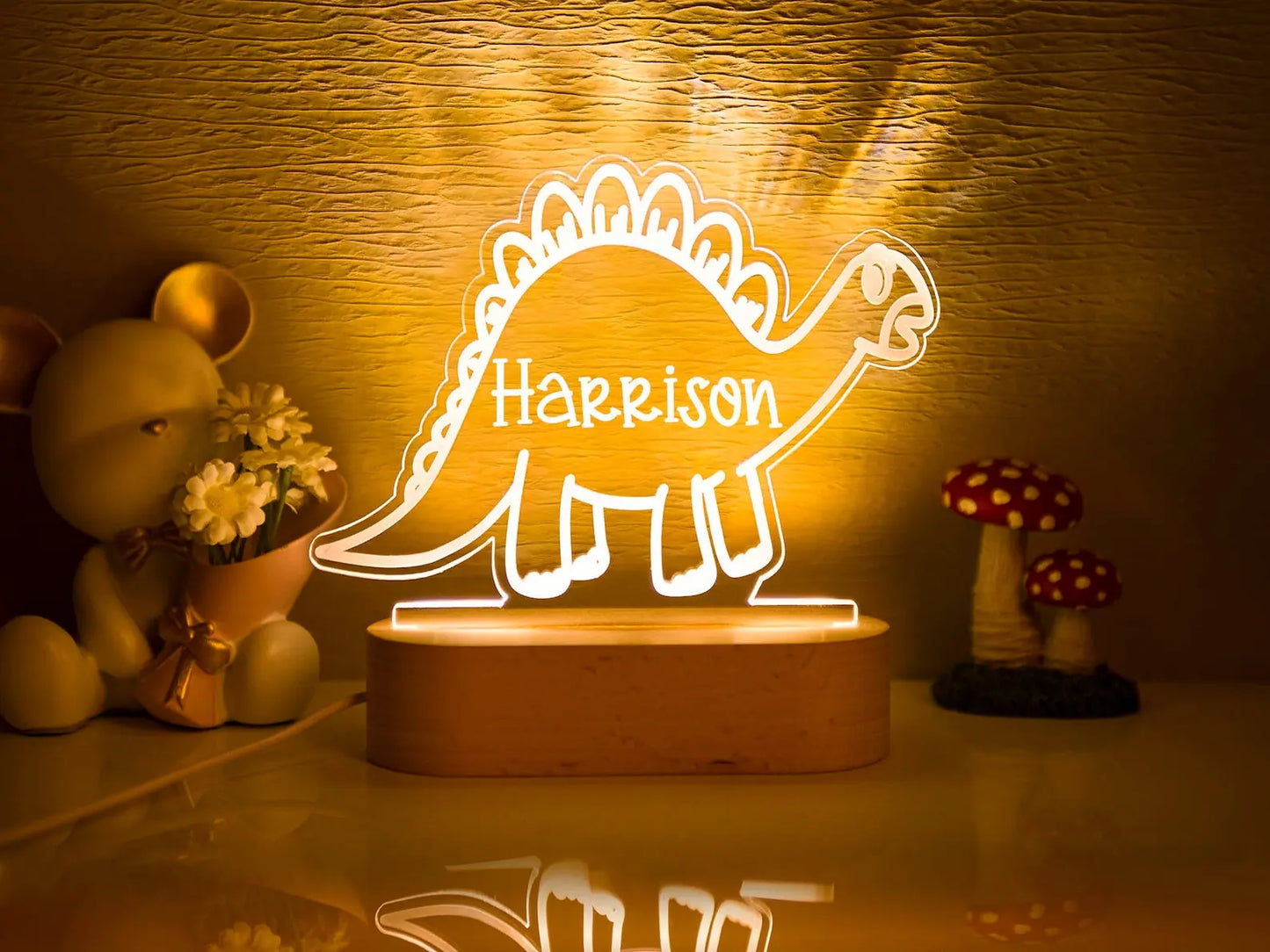 Personalized USB Night Light for Nursery