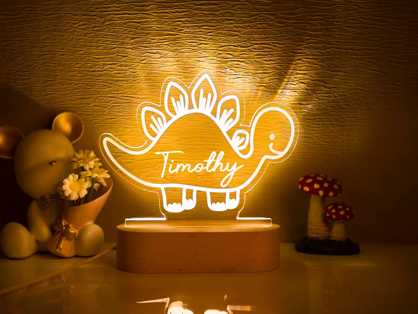 Personalized USB Night Light for Nursery