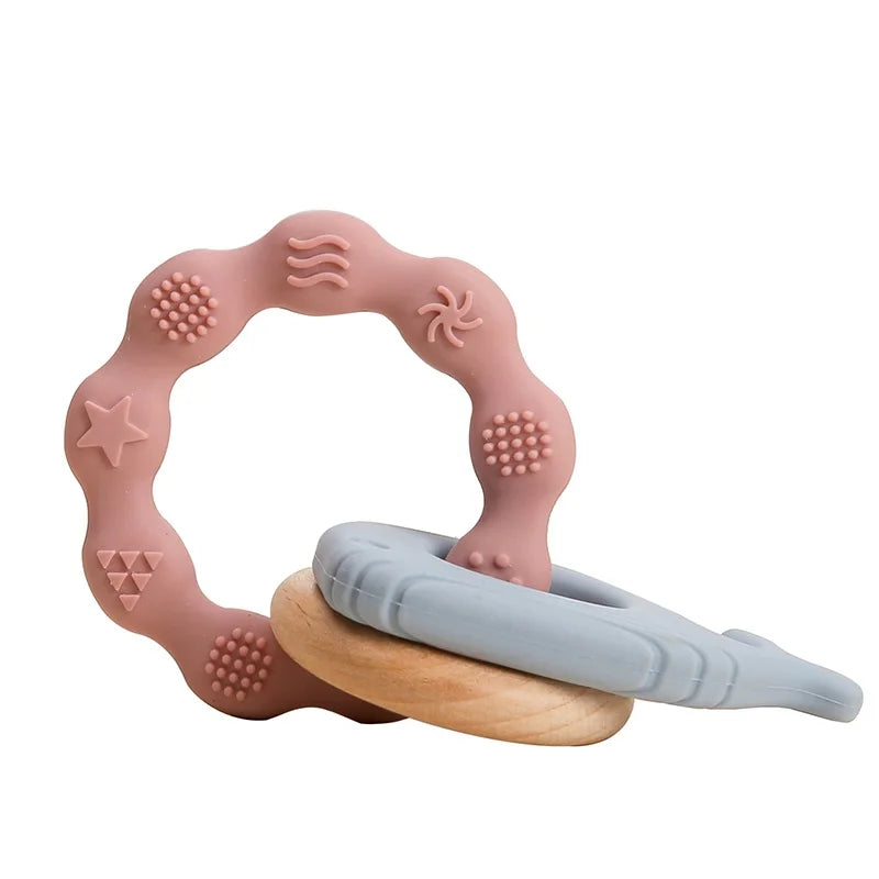 Baby Silicone Teether Gloves Pacifier