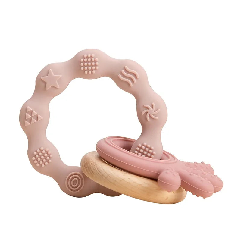 Baby Silicone Teether Gloves Pacifier