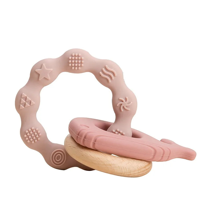 Baby Silicone Teether Gloves Pacifier