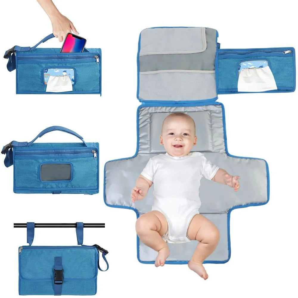 Portable Changing Pad & Diaper Bag