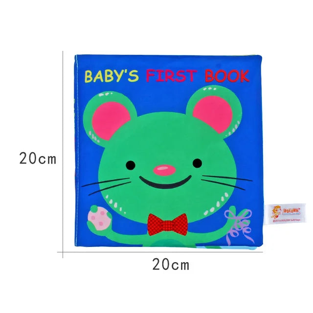 Baby Soft Cloth Book  0-12 Months