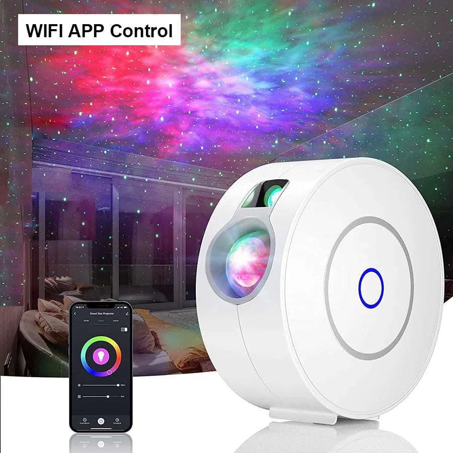 HD Galaxy Night Light Projector