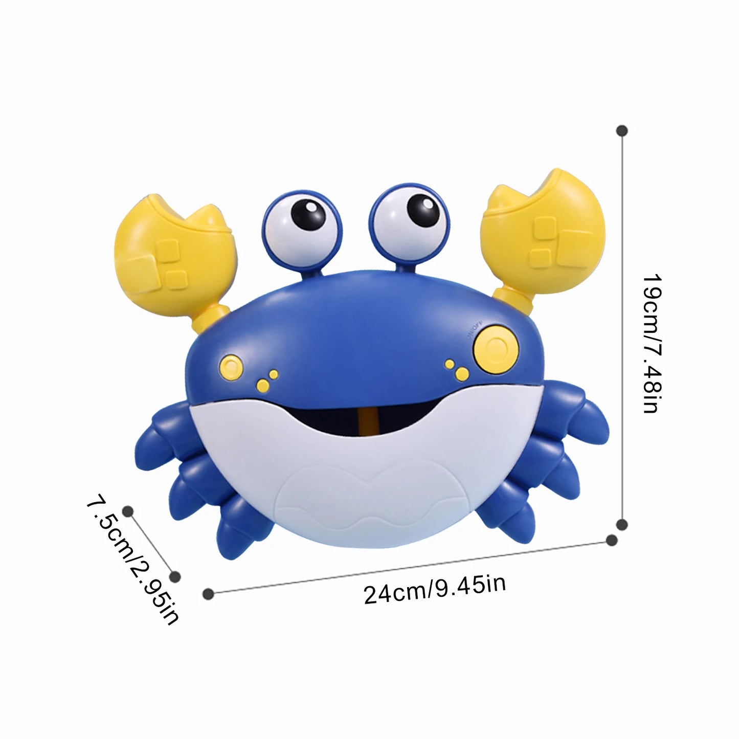 Crab Bubble Maker Bath Toy