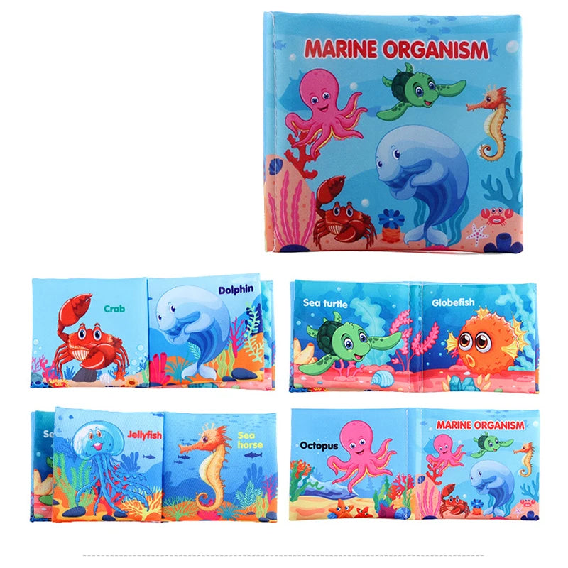 3D Waterproof Cloth Crinkle Book(s)