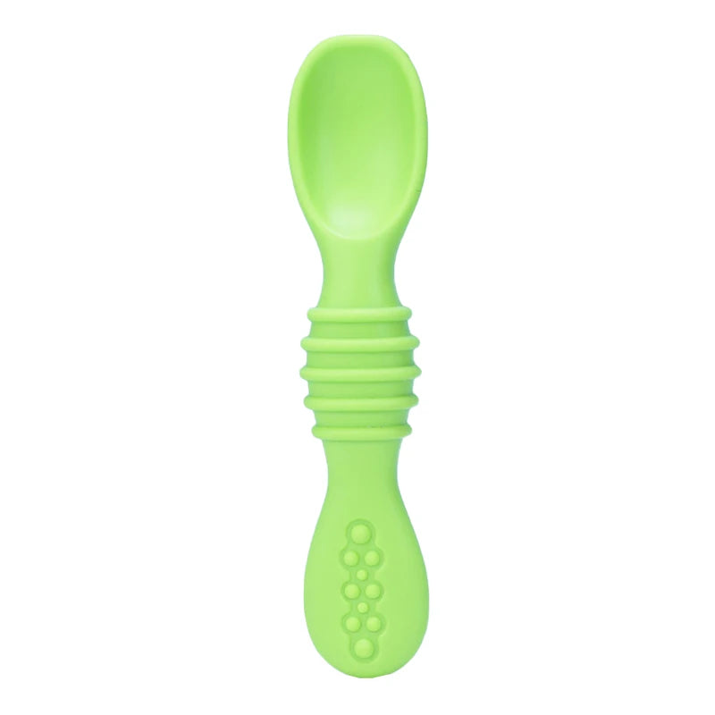 Baby Silicone Spoon Forks Set 6+ Months