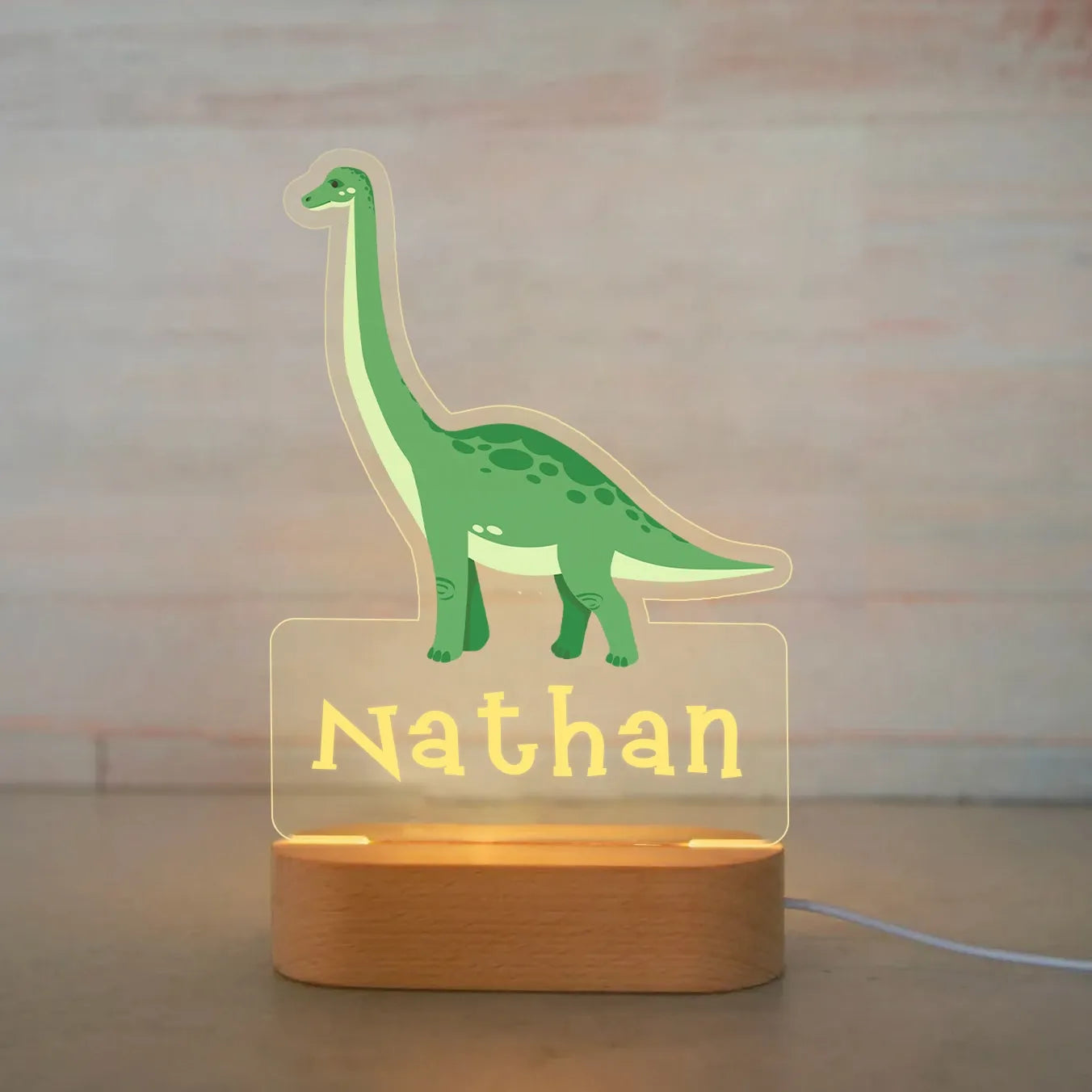 Personalized Animal LED USB Night Light