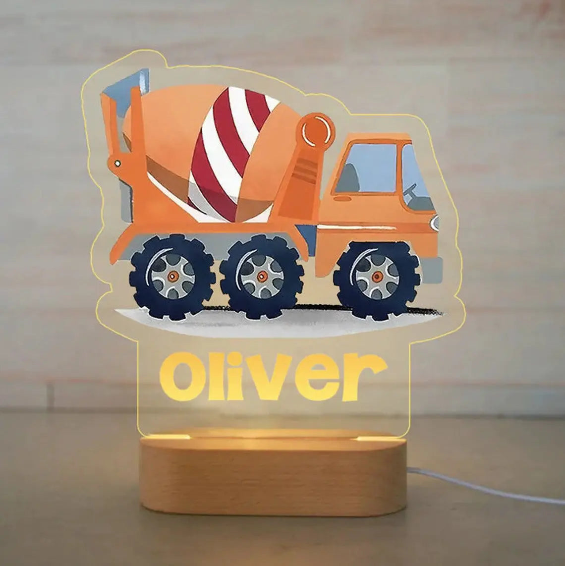 Personalized Animal LED USB Night Light