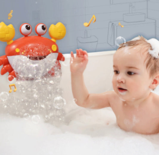 Crab Bubble Maker Bath Toy