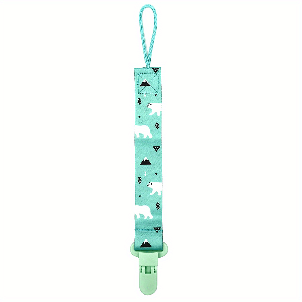 Baby Toy & Pacifier Strap w/Clip 10 Inch Long