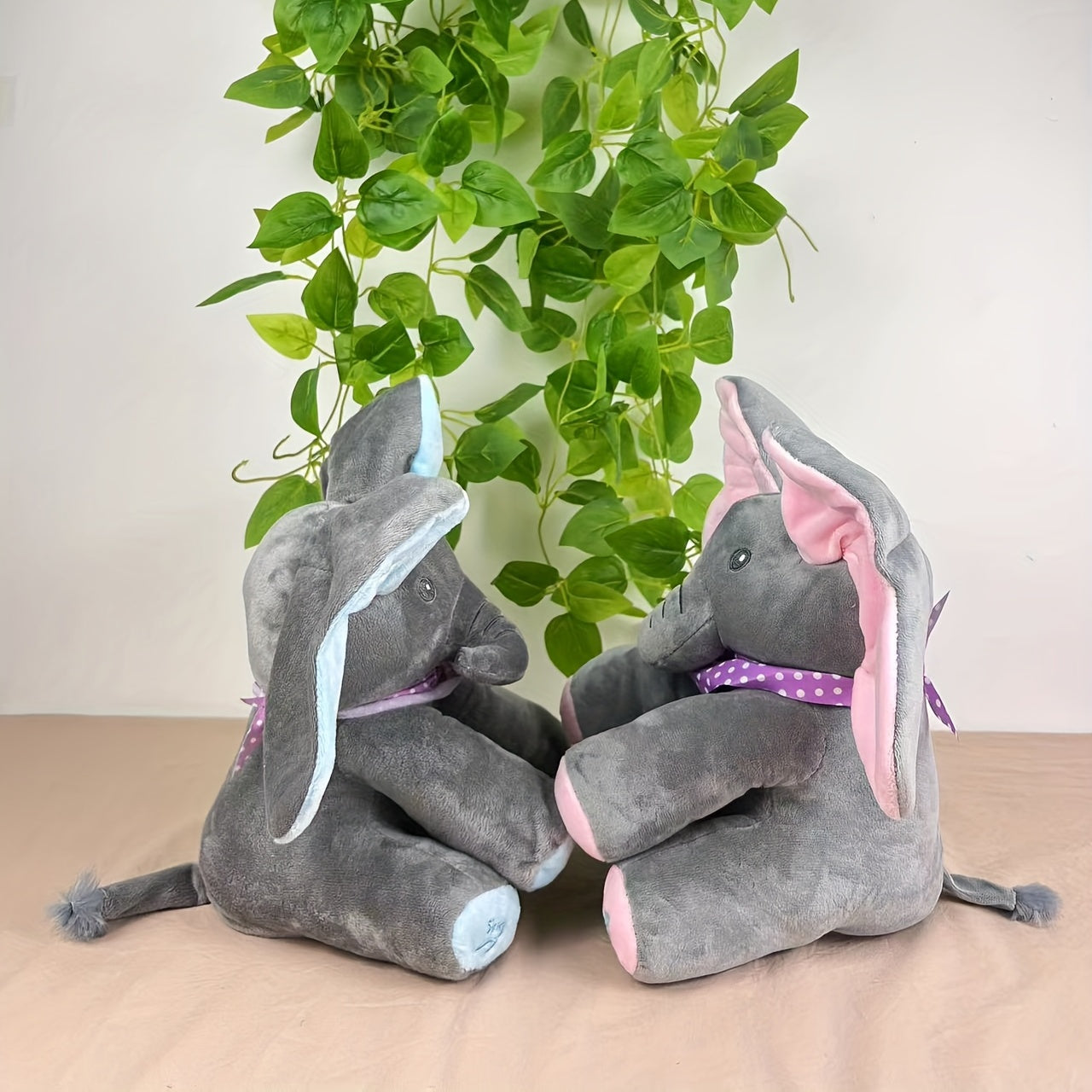 Hide-and-seek Elephant Plush Toy