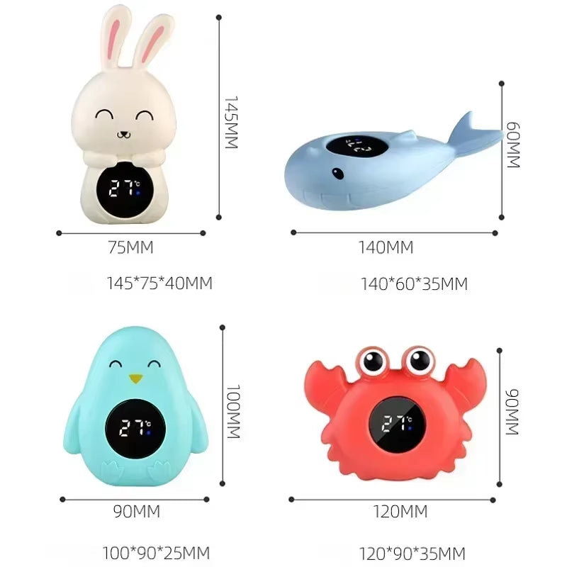 Water Temperature Meter Baby Bath Thermometer for Kids Newborn Toddlers