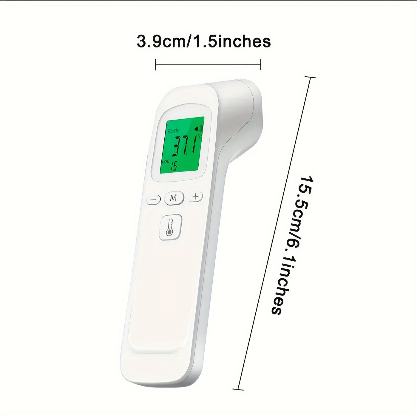 Forehead Digital Thermometer w/Fever Alarm