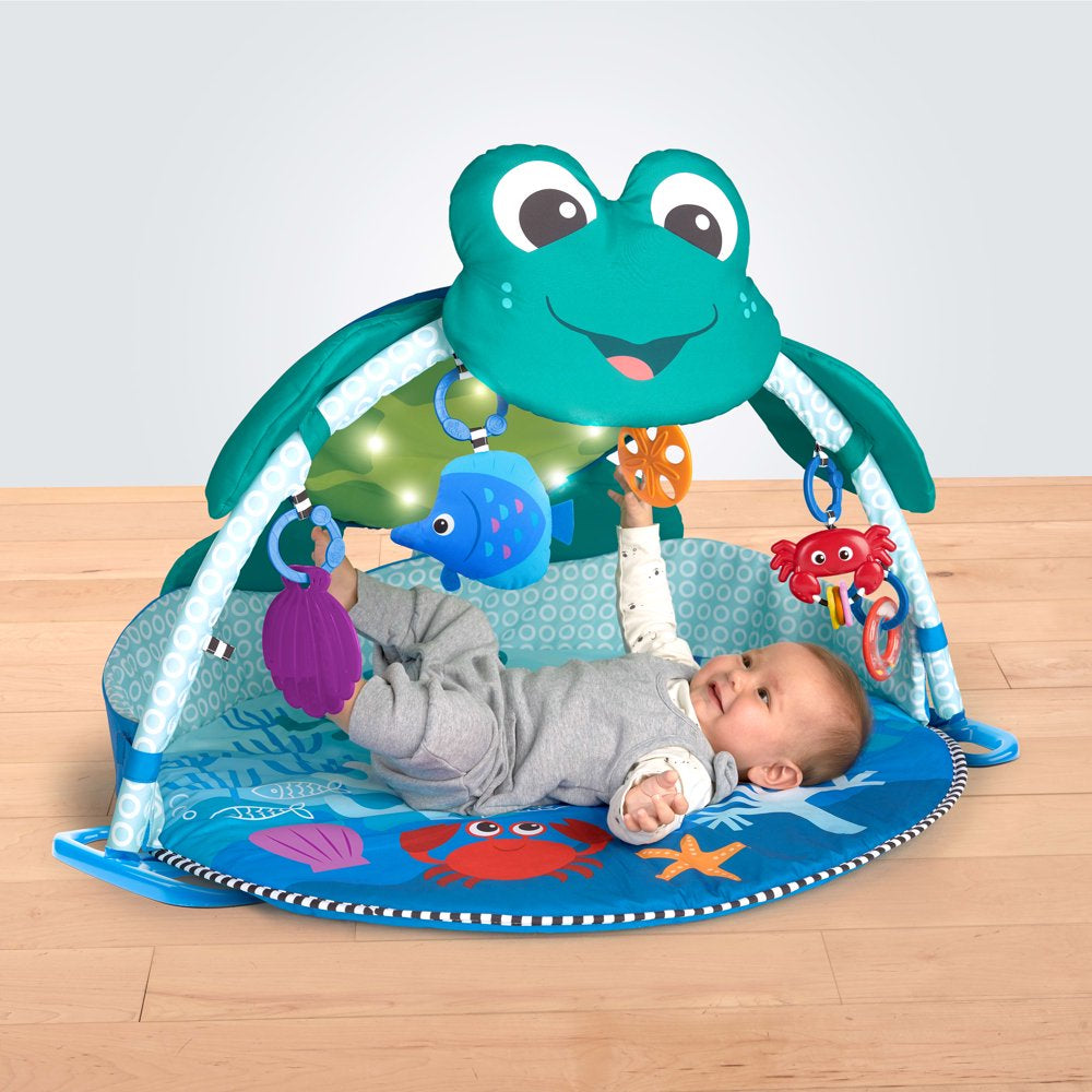 Neptune under the Sea Lights & Sounds Activity Gym and Play Mat, Ages Newborn +