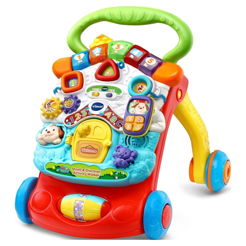 Stroll & Discover Activity Walker 2 -In-1 Unisex Toddler Toy