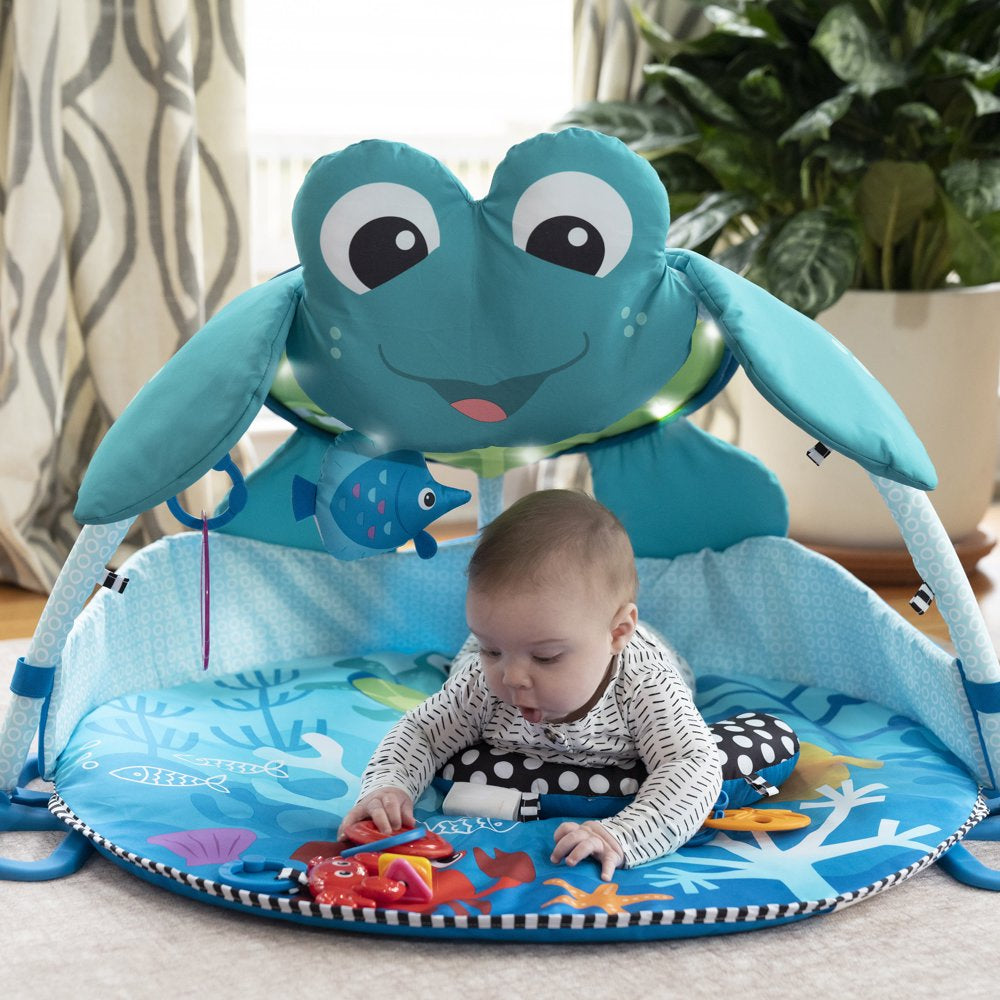 Neptune under the Sea Lights & Sounds Activity Gym and Play Mat, Ages Newborn +