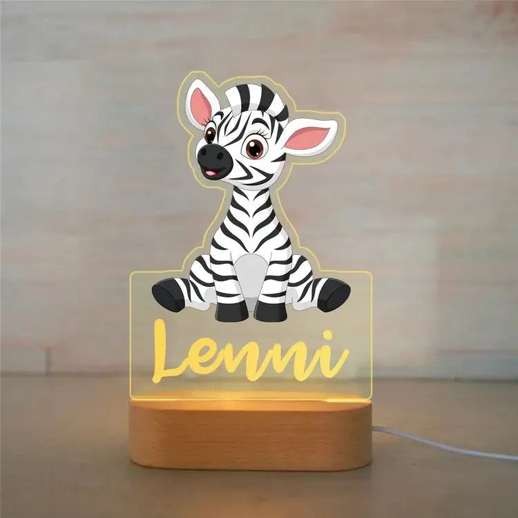 Personalized Animal LED USB Night Light