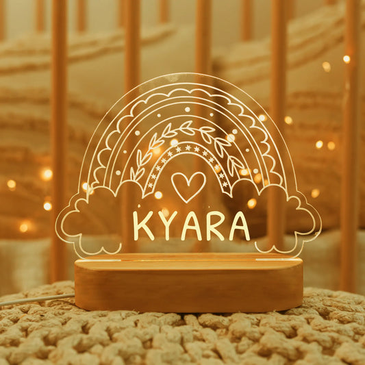 Personalized USB Night Light for Nursery