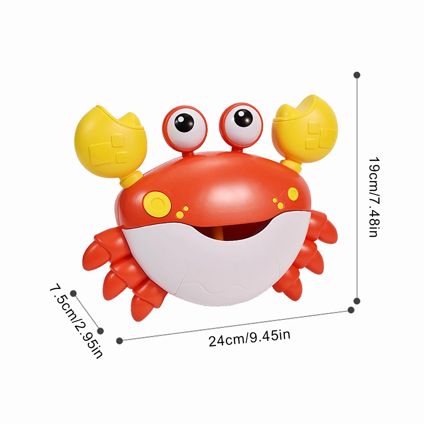 Crab Bubble Maker Bath Toy