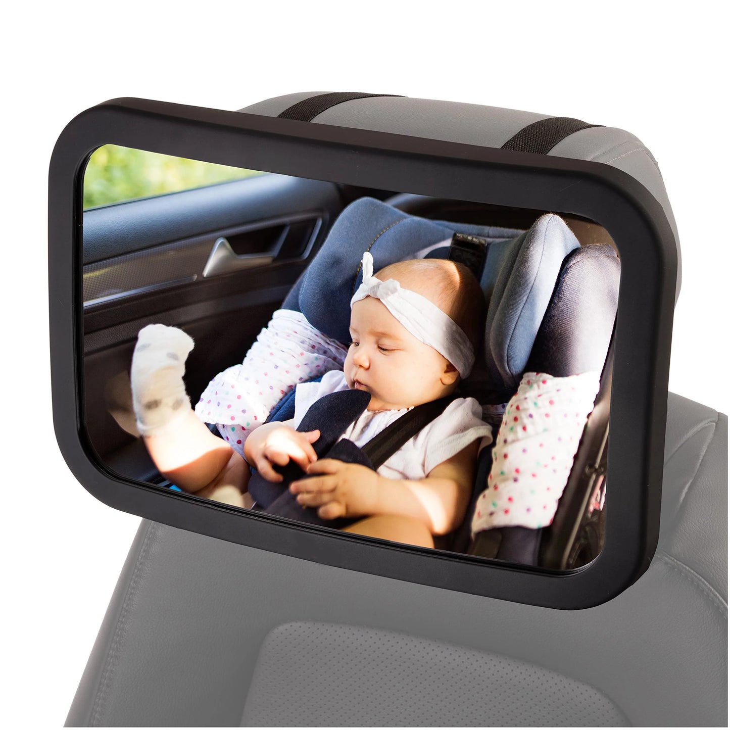 XL Crystal Clear Baby Car Mirror