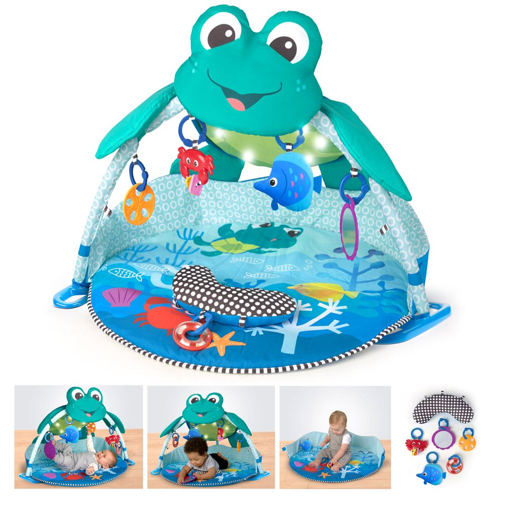 Neptune under the Sea Lights & Sounds Activity Gym and Play Mat, Ages Newborn +